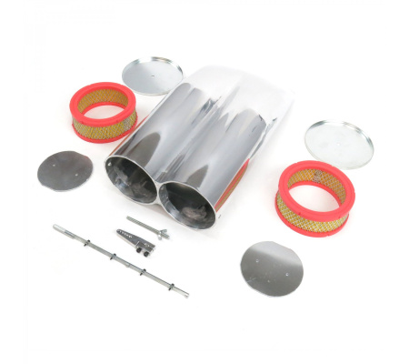 Vintage Shotgun Polished Air Scoop Kit