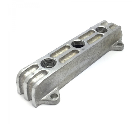 3 Port Finned Fuel Distribution Log / Block