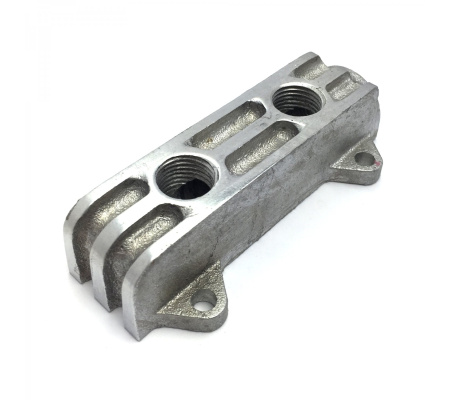 2 Port Finned Fuel Distribution Log / Block