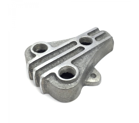 3 Port Finned Fuel Distribution Block