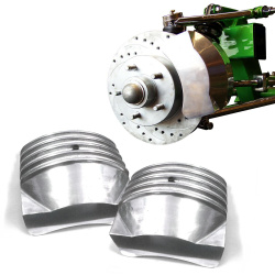 GM Brake Caliper Finned Cover - Pair