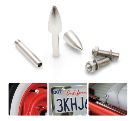 Bullet 2 Valve Cap, Door Plunger, Plate Bolt Combo Kit
