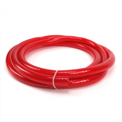 6 Feet, 3/8 Inch Ruby Red Fuel Hose