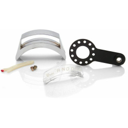 Vintage Parts Steering Column Overdrive Gear Indicator Window w/ Chrome Housing