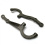 1928 - 1934 Cast Black Steering Arm Set (1 Pair)
