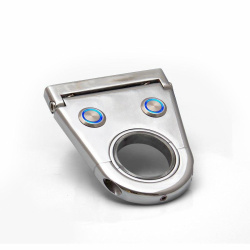 Dual Hole 5.5 Inch Swivel Billet Column Drop with Ringloc Adjustable Column Hole