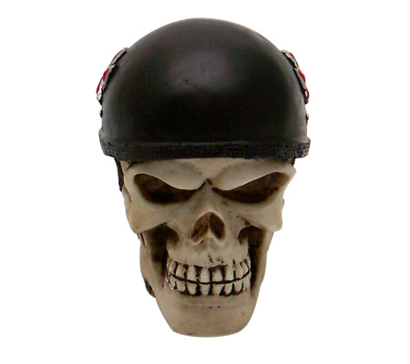 Biker Skull Custom Shift Knob and Topper