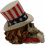 Uncle Sam Skull Custom Shift Knob and Topper