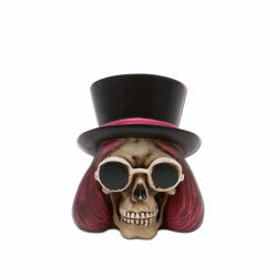 Willy Wonka Skull Custom Shift Knob and Topper
