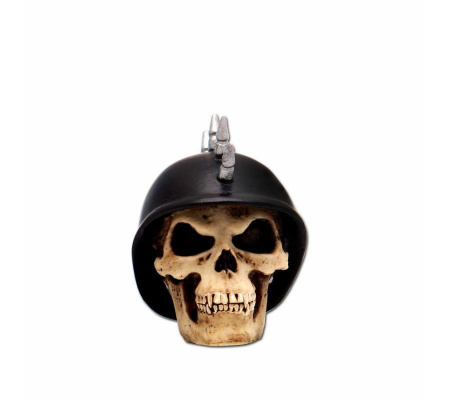 Mohawk German Helmet Skull Custom Shift Knob and Topper