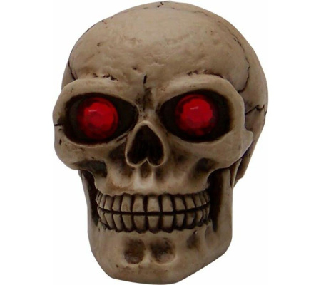 Skull with Red Eyes Topper
