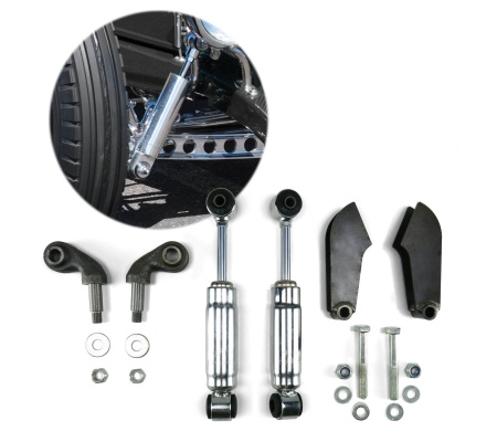 1932 Ford Chrome Shock Kit with Mounts