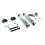 1933 -1934 Ford Chrome Shock Kit with Mounts