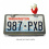El Diablo Tall Devil License Plate Topper