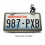 Felix The Cat License Plate Topper