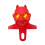 Illuminated El Diablo Devil License Plate Topper - Bright Red LED