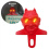 Illuminated El Diablo Devil License Plate Topper - Bright Red LED