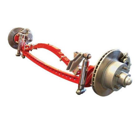 RHD 1935-1940 Ford Deluxe Drilled Solid Axle Kit