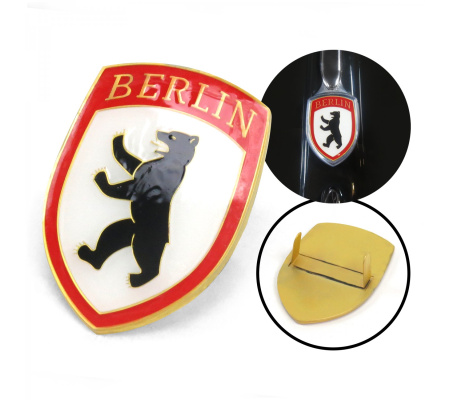 VW Berlin Hood Badge Crest
