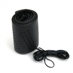 Black Steering Wheel Cover Kit - Medium