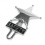 Safety Star Chromed License Plate Topper