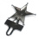 Safety Star Chromed License Plate Topper
