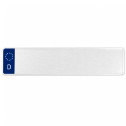 European Vintage Style License Plate (EU Deutsche)