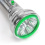 Metal Vintage Flashlight with Heavy Duty Clamp - 5 LED with SOS (2 Position)