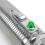 Metal Vintage Flashlight with Heavy Duty Clamp - 5 LED with SOS (2 Position)