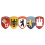 Berlin, Deutschland, Breman, Hamburg, St. Christophorus Hood Emblem Crest 5 Pack