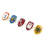 Berlin, Deutschland, Breman, Hamburg, St. Christophorus Hood Emblem Crest 5 Pack