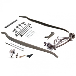 1932 Ford Frame Kit - Four Link Super Deluxe Drilled Fits Dearborn,  Brookville