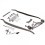 1932 Ford Frame Kit - Hairpin Super Deluxe Drilled Fits Dearborn,  Brookville