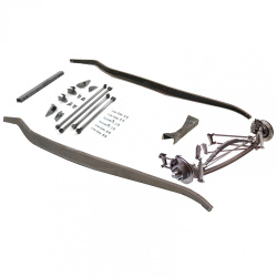 1932 Ford Frame Kit - Four Link Deluxe Non-Drilled Fits Dearborn,  Brookville