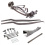 1932 Ford Frame Kit - Four Link Deluxe Non-Drilled Fits Dearborn,  Brookville