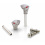 Cobra Style Kit with Cobra Shift Knob & Cobra Valve Cap Combo Kit