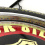 Route 66 Double Sided Light Up Hanging Tire Metal Sign