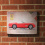 Signature Ferrari Wooden Sign