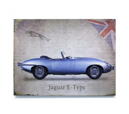 Signature Jaguar Wooden Sign