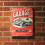 Retro Garage Wooden Sign