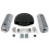 SBF Blk Caddy AC/Finned Engine Dress Up kit~w/ Breathers (PCV) 289-351