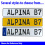 1964 Year  - Yellow Aluminum Street Sign Mancave Euro Plate Name Door Sign Wall