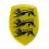 VW Coat of Arms of Baden-Wurttemberg Hood Badge Crest