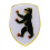 VW Coat of Arms of Berlin Hood Badge Crest