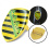 VW Coat of Arms of Saxony (Freistaat Sachsen) Hood Badge Crest