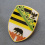VW Coat of Arms of Saxony-Anhalt  (Sachsen-Anhalt) Hood Badge Crest