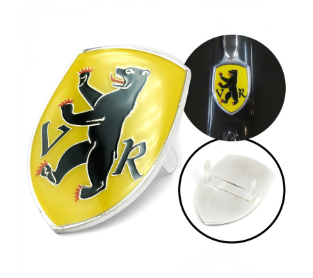 VW Coat of Arms of Appenzell Ausserrhoden Hood Badge Crest