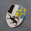 VW Coat of Arms of Graubunden Hood Badge Crest