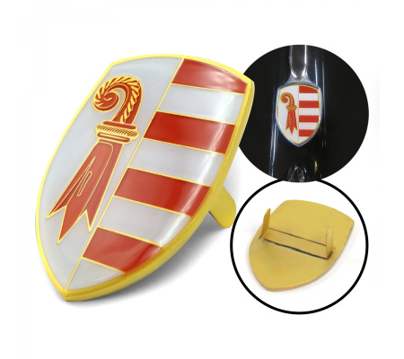 VW Coat of Arms of Jura Hood Badge Crest