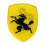 VW Coat of Arms of Schaffhausen Hood Badge Crest